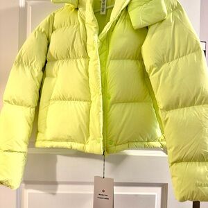 lululemon athletica Wunder Puff Cropped Jacket in Faded Zap